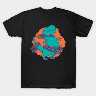 Hula Hoop Dino T-Shirt